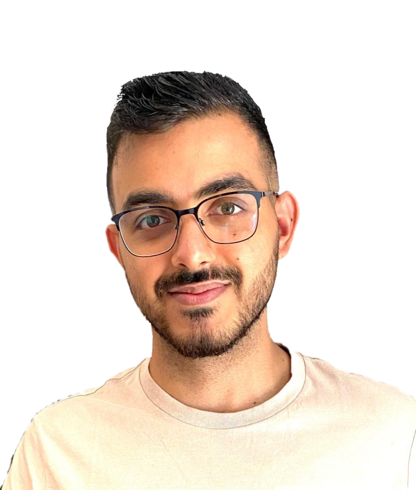 Bar smiling to the camera.